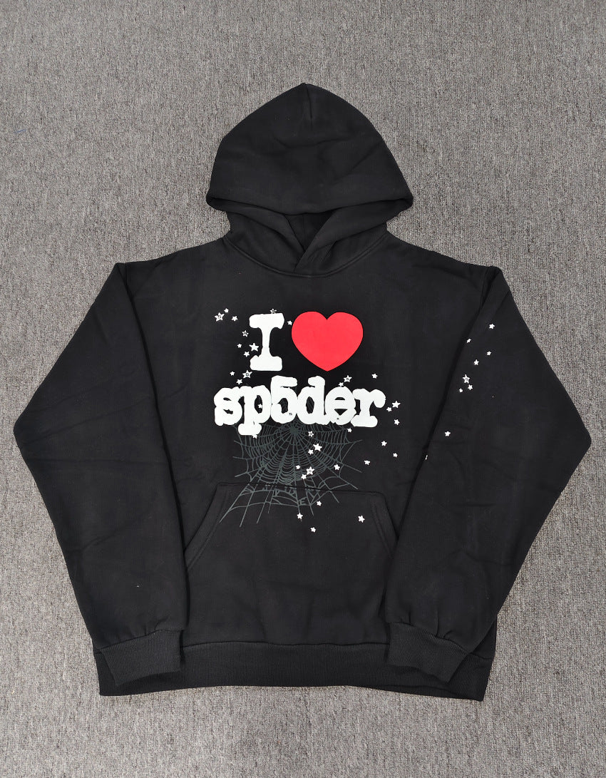 Heavyweight High-Quality Original Sp5der Hoodie 450G Unisex [Fleece Lined]