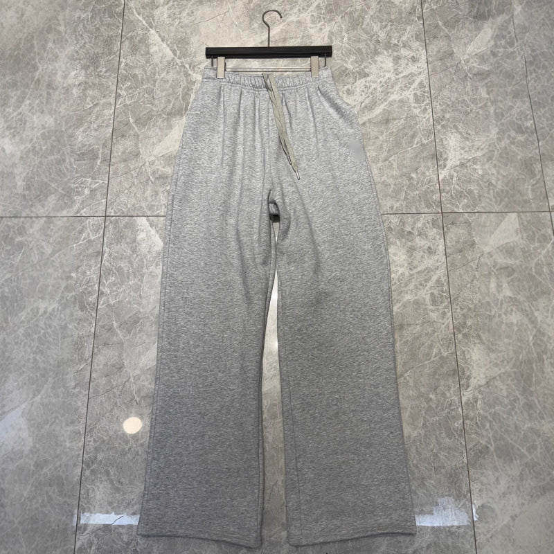 GMABCD A-L-O 25 Autumn Winter New Korean Style Casual Fashion Thin Fleece Set Full Zipper Hooded Sweatshirt + Sweatpants