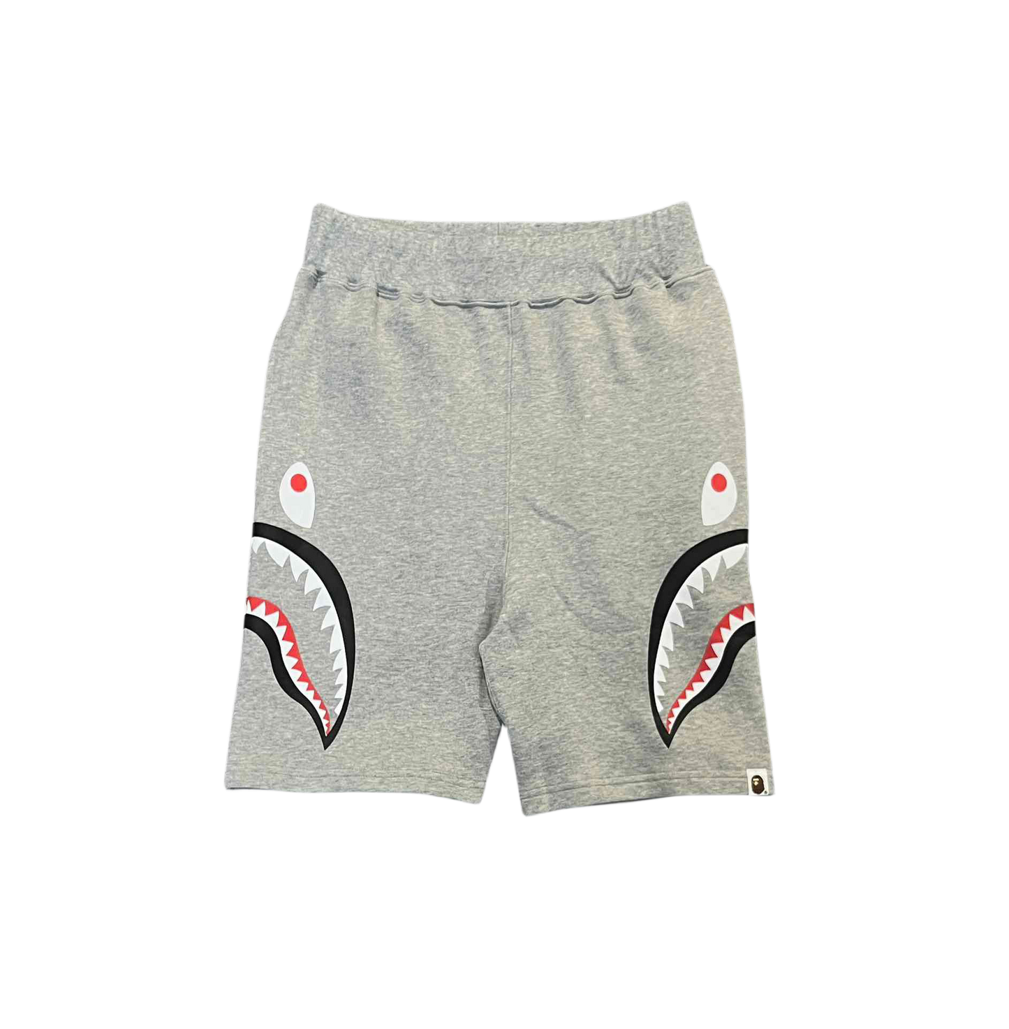 Trendy Brand BP Classic Shark Camouflage Men's Casual Loose Sports Five-Point Shorts High-End Terry Drawstring Shorts Trend