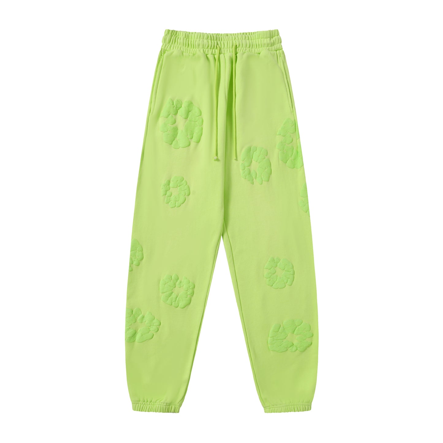 Kapok Foam Hoodie Unisex High Street Washed Terry Heavyweight Sweatshirt Set