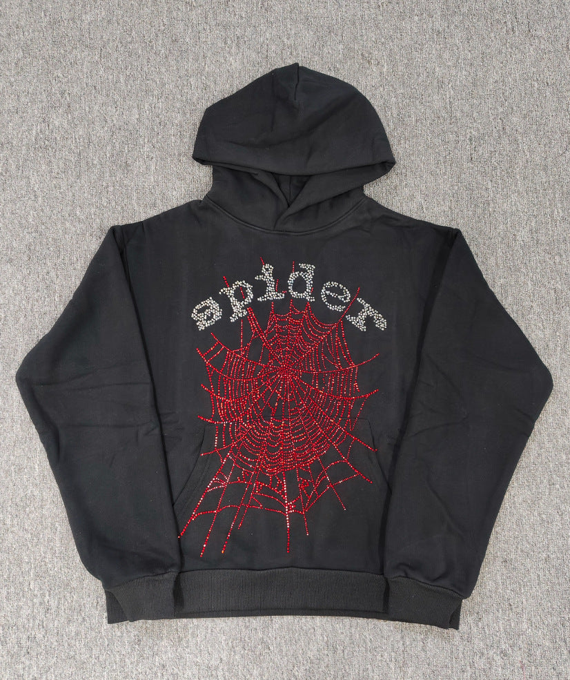 Heavyweight High-Quality Original Sp5der Hoodie 450G Unisex [Fleece Lined]