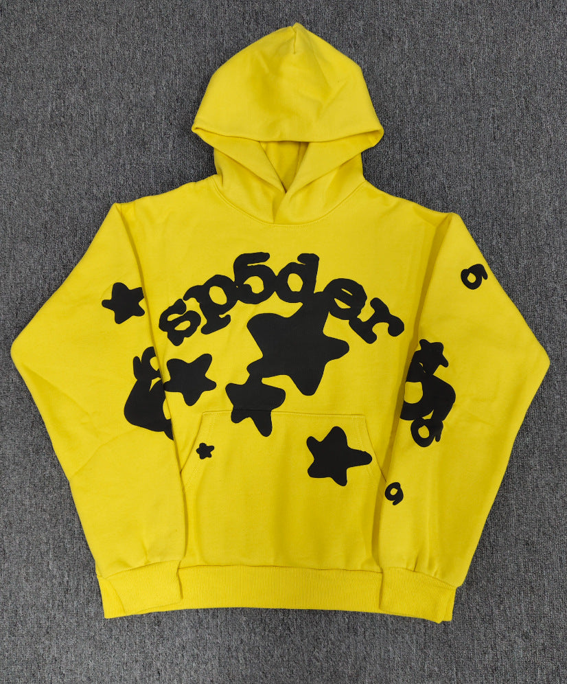 Heavyweight High-Quality Original Sp5der Hoodie 450G Unisex [Fleece Lined]