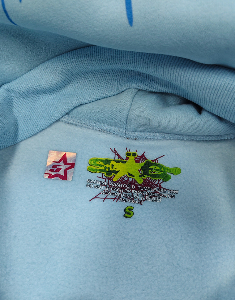 Heavyweight High-Quality Original Sp5der Hoodie 450G Unisex [Fleece Lined]