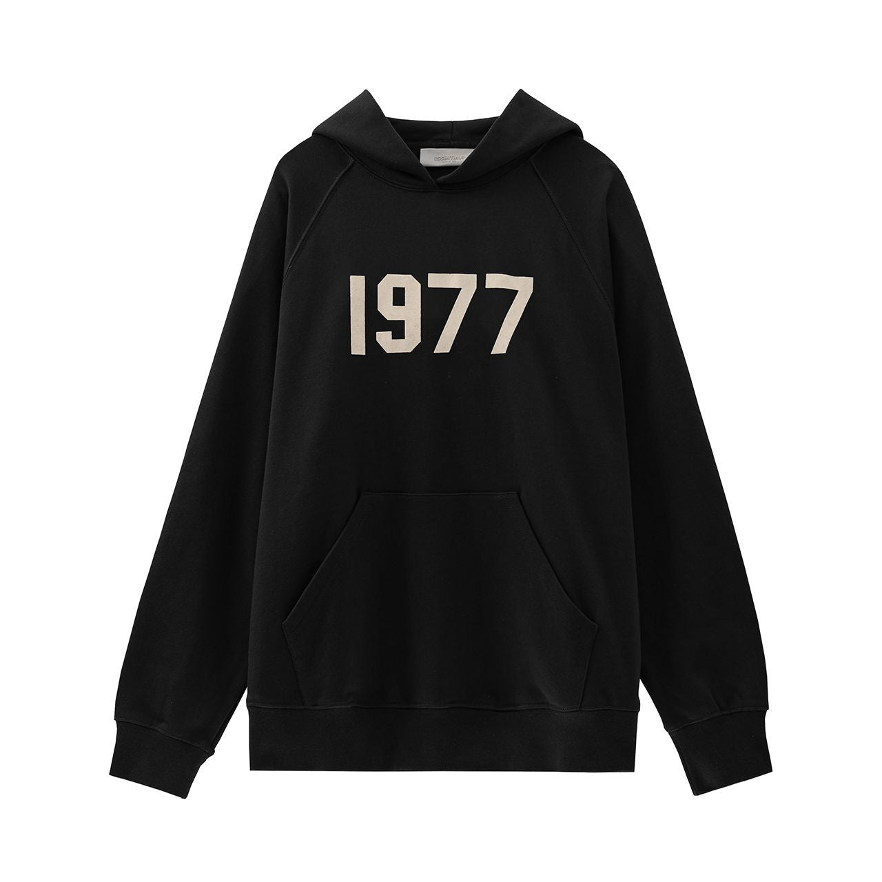 2025 New FFOG 1977 Flocked Print Digital High Street European and American Style Sweatshirt Loose Casual Pants Unisex Set