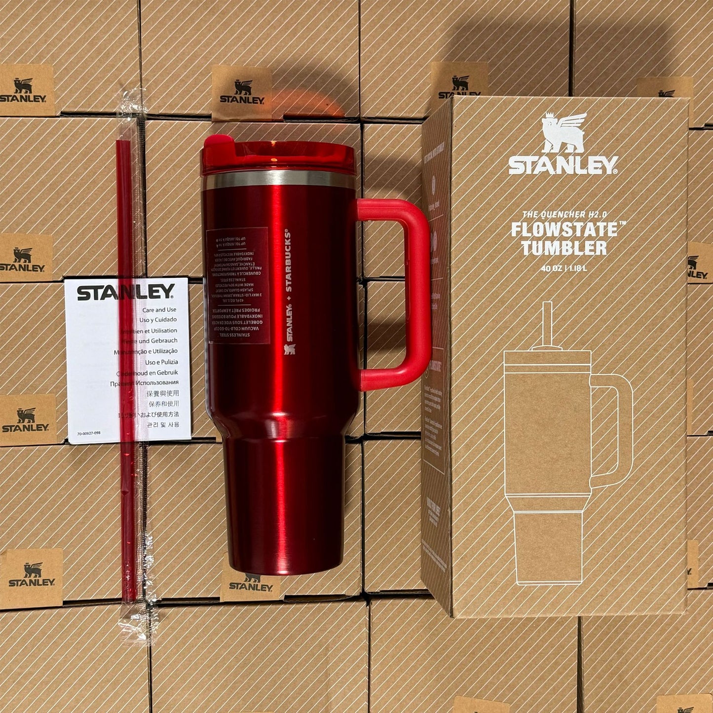 Gmstanley Cup 2 Generation 40Oz Stainless Steel in-Car Thermos