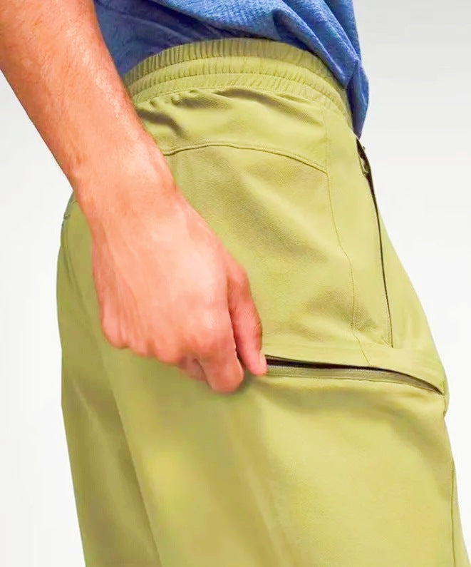 LU Men's Pants License To Train Cargo Jogger Quick-Dry Autumn Sports Outdoor Casual Lulu Pants