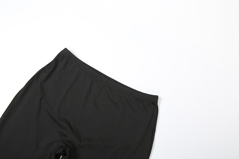 2025 Autumn Women's New Fashion Hooded Camouflage Print Long Sleeve Sports Trendy Slim Fit Long Pants Two-Piece Set