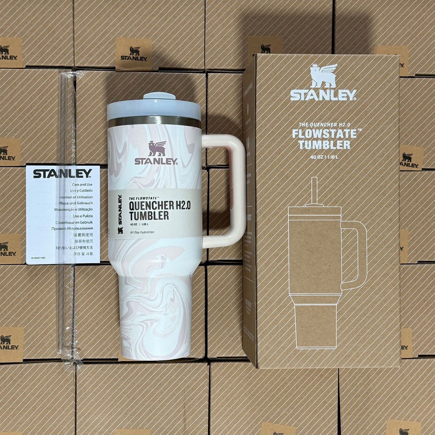 Gmstanley Cup 2 Generation 40Oz Stainless Steel in-Car Thermos