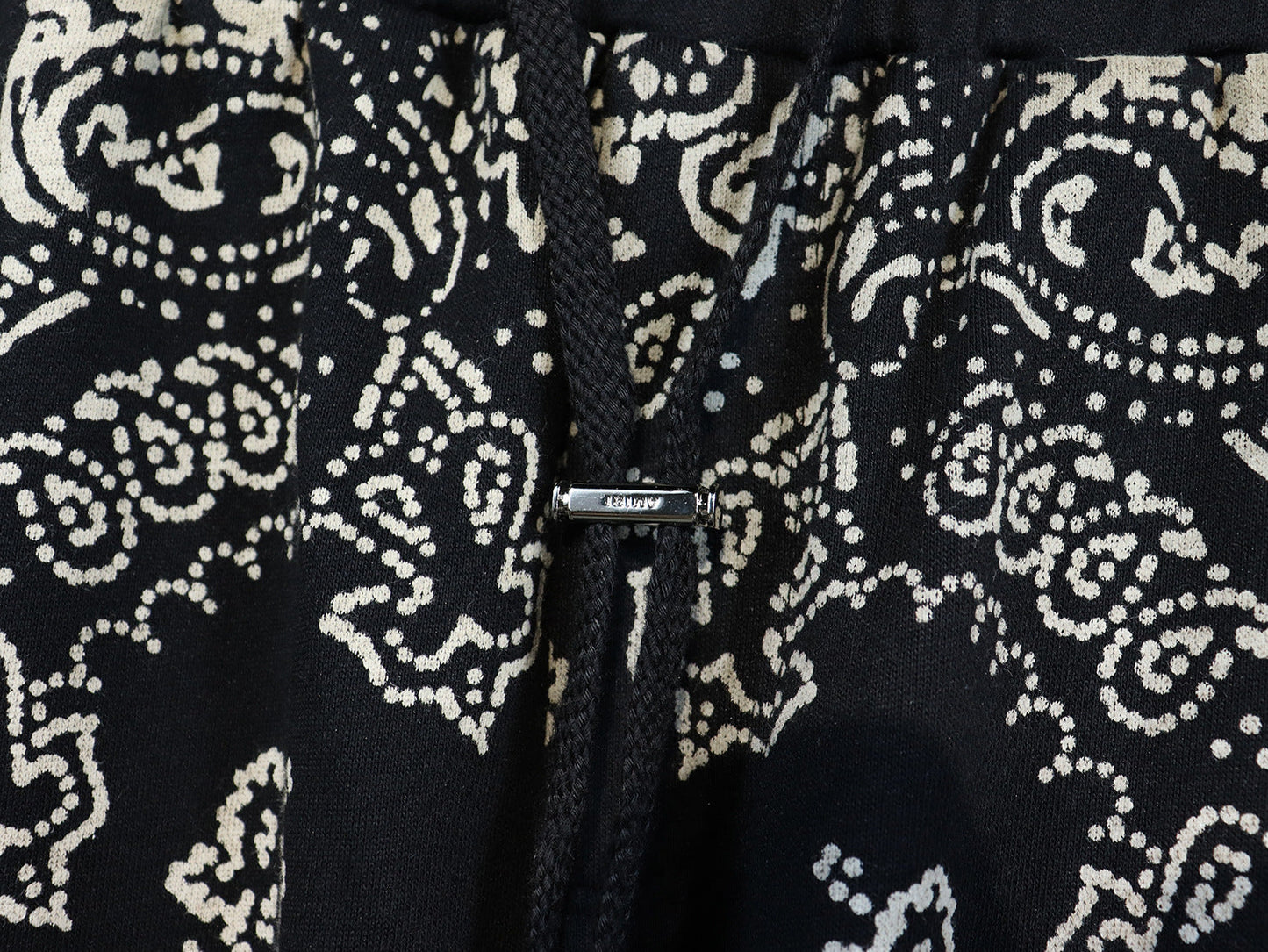 Hooded Sweatshirt Cashew Hoodie Floral Loose Pants Unisex Retro Sports Set Casual Pants Trend