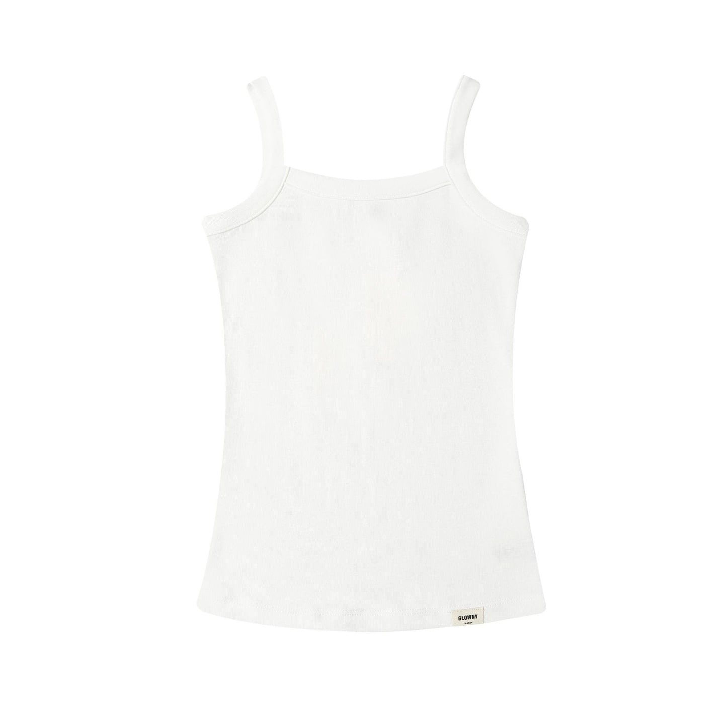 VARIANT_IMAGE::White Camisole Tank | Women's cotton loungewear