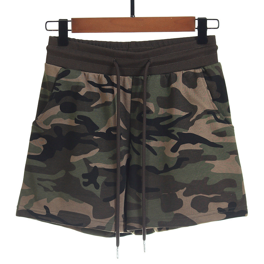 VARIANT_IMAGE::280 Camo | Women's casual sports shorts