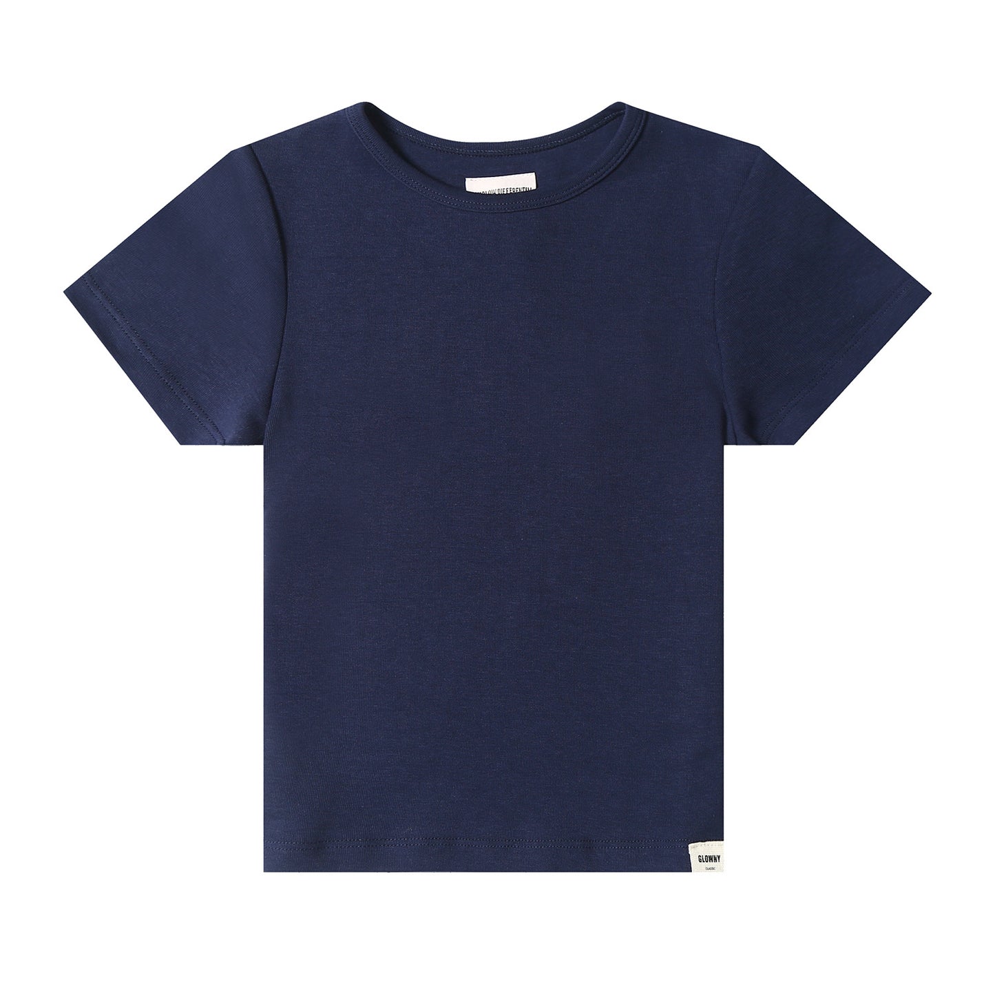 VARIANT_IMAGE::Navy Short-Sleeve Top | Women's cotton loungewear