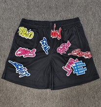 VARIANT_IMAGE::e178 | EE print mesh drawstring shorts