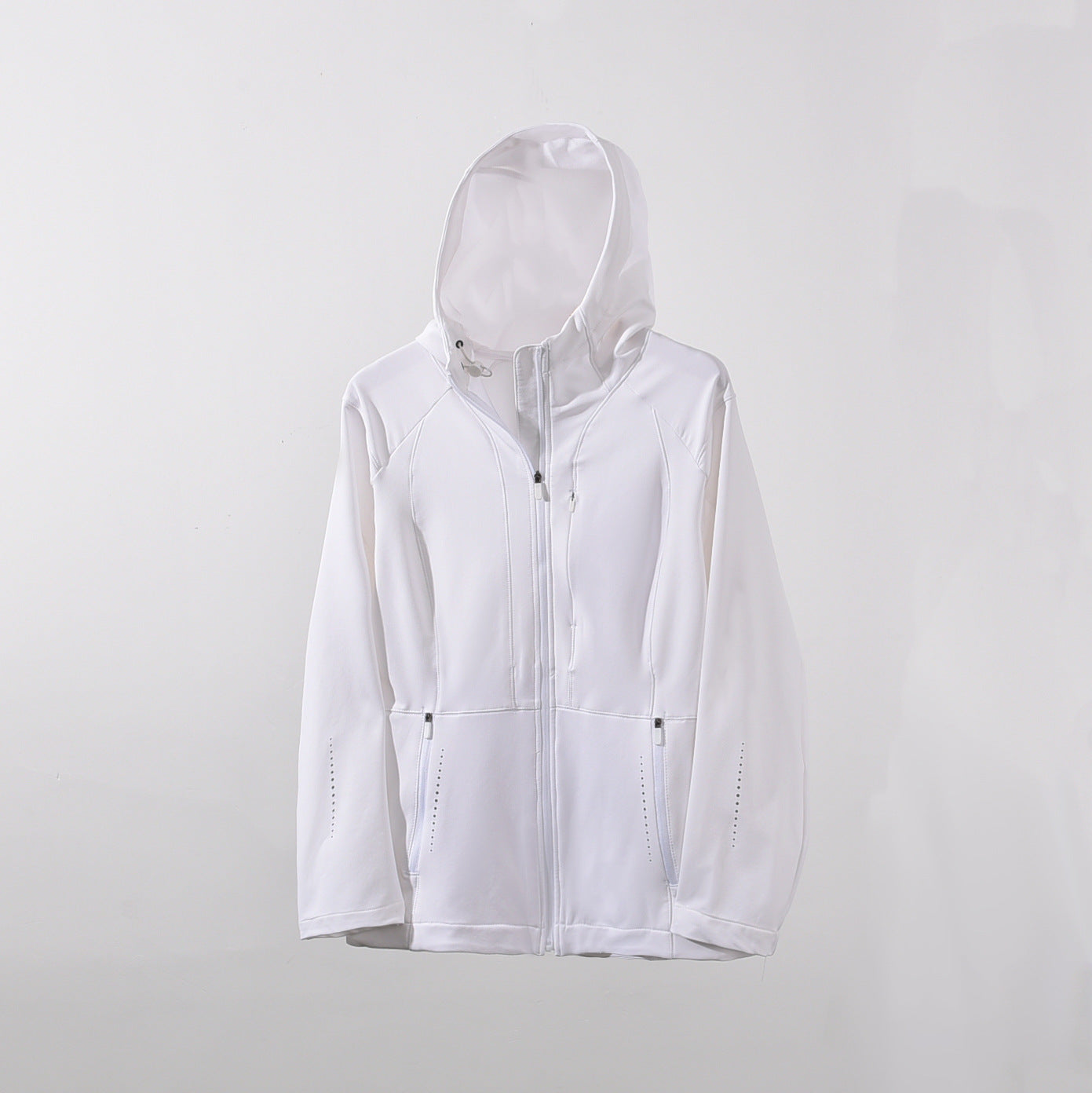 VARIANT_IMAGE::Cream White | Women's hooded sports jacket