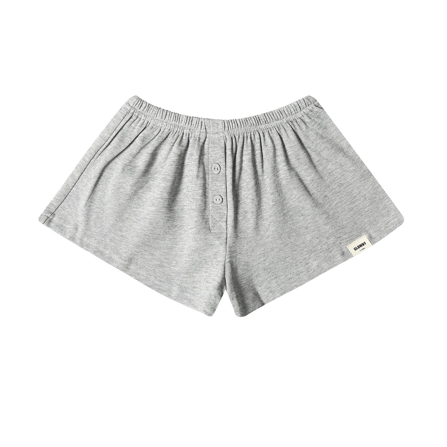 VARIANT_IMAGE::Gray Lounge Shorts | Women's cotton loungewear