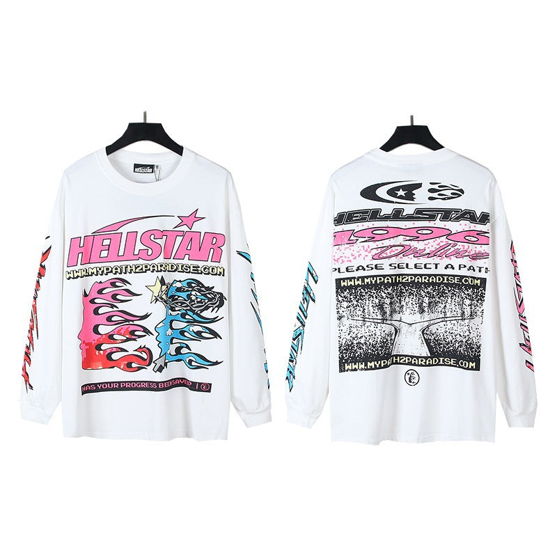 VARIANT_IMAGE::558 White | Vintage washed graphic long-sleeve T-shirt
