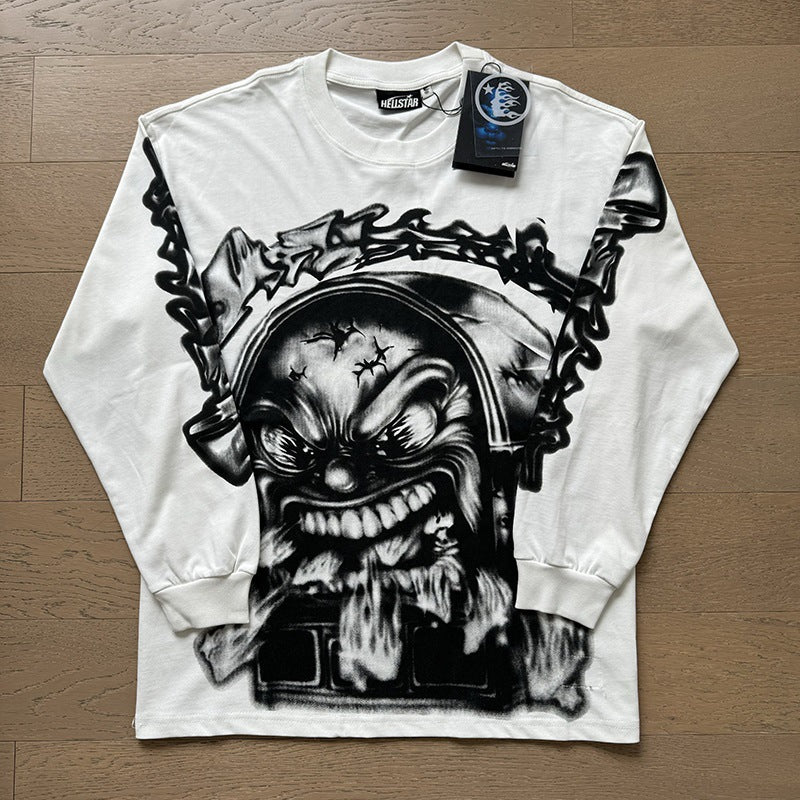 VARIANT_IMAGE::597 White | Vintage washed graphic long-sleeve T-shirt
