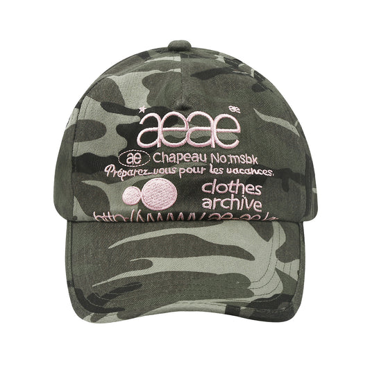 VARIANT_IMAGE::Light Camouflage | AEAE embroidered camouflage baseball cap