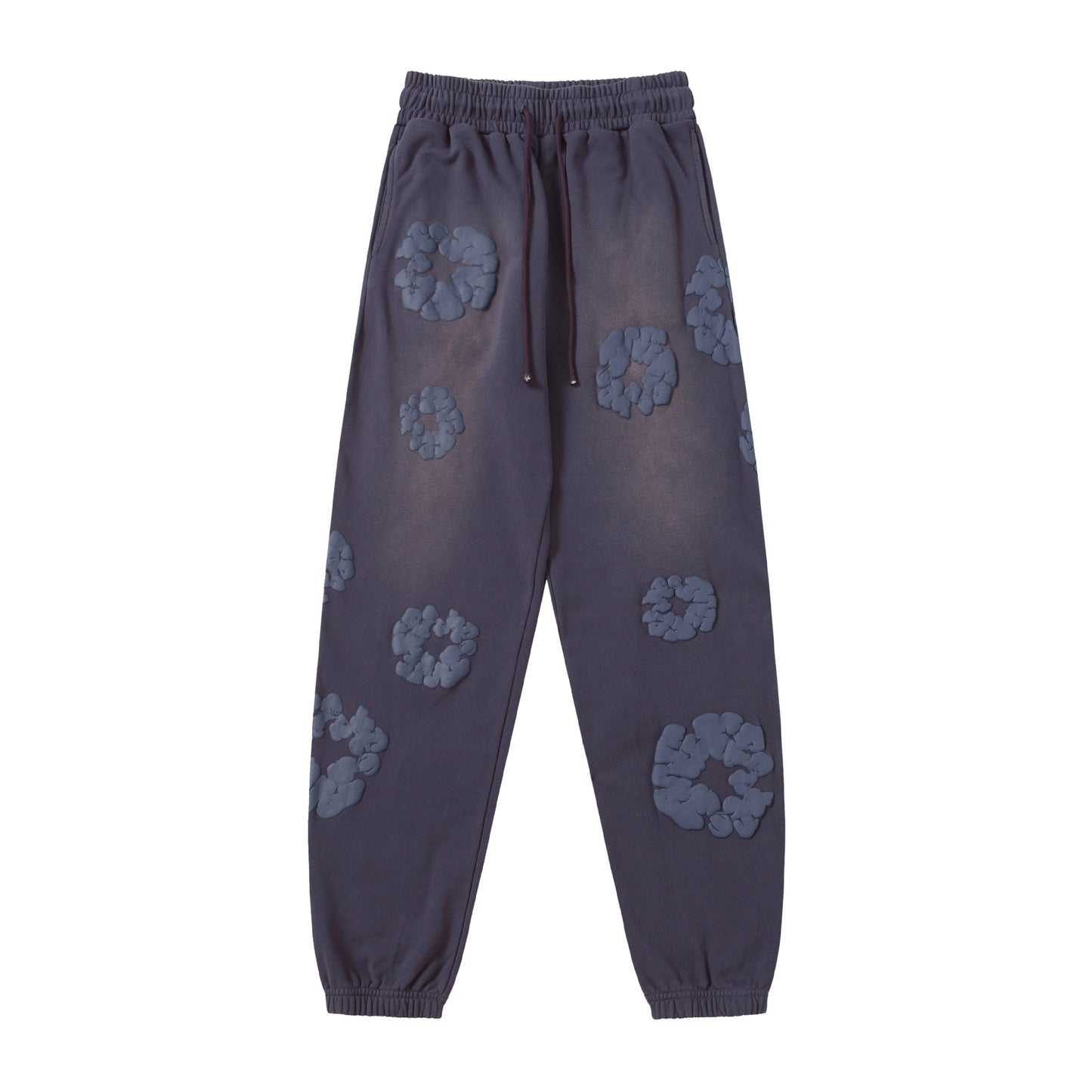 Kapok Foam Hoodie Unisex High Street Washed Terry Heavyweight Sweatshirt Set