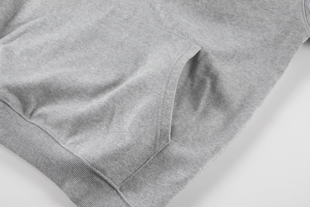 A-L-O Heavyweight Sweatshirt Loose Terry Warm Hoodie Zipper Casual Hooded Jacket