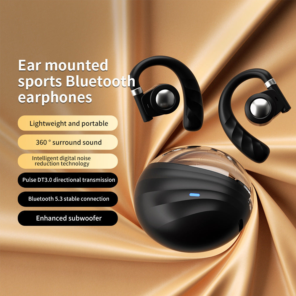 WG-06 New Ear-Mounted Bluetooth Headset No Pain When Worn for a Long Time Non in-Ear Gas Conduction OWS Open Sports Headset