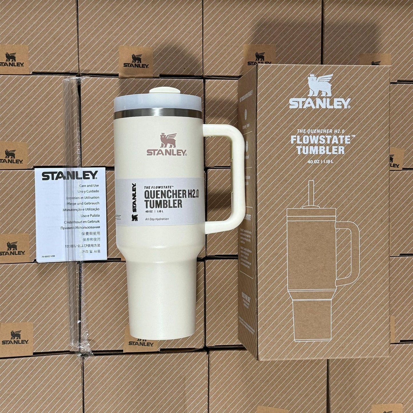 Gmstanley Cup 2 Generation 40Oz Stainless Steel in-Car Thermos