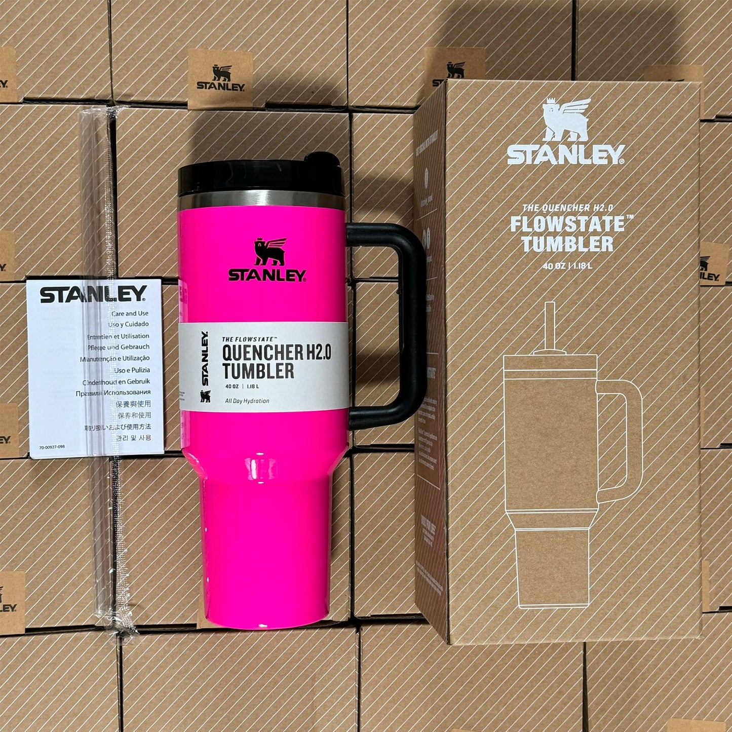 Gmstanley Cup 2 Generation 40Oz Stainless Steel in-Car Thermos