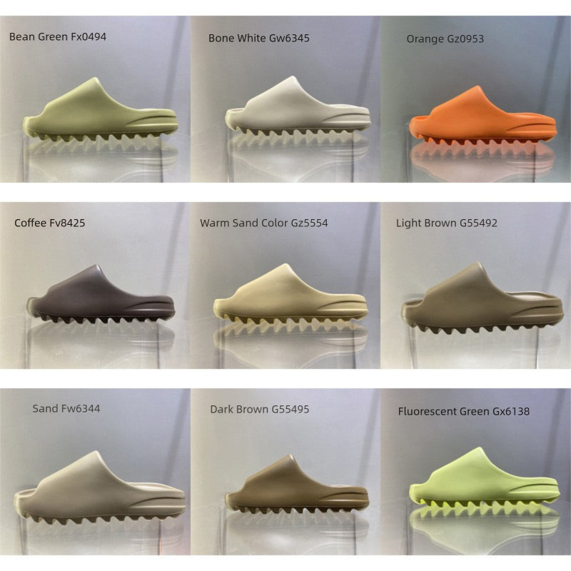 Coconut Slippers Yeezy Non-Slip Durable Men's Slippers Slip-on Women's Sandals