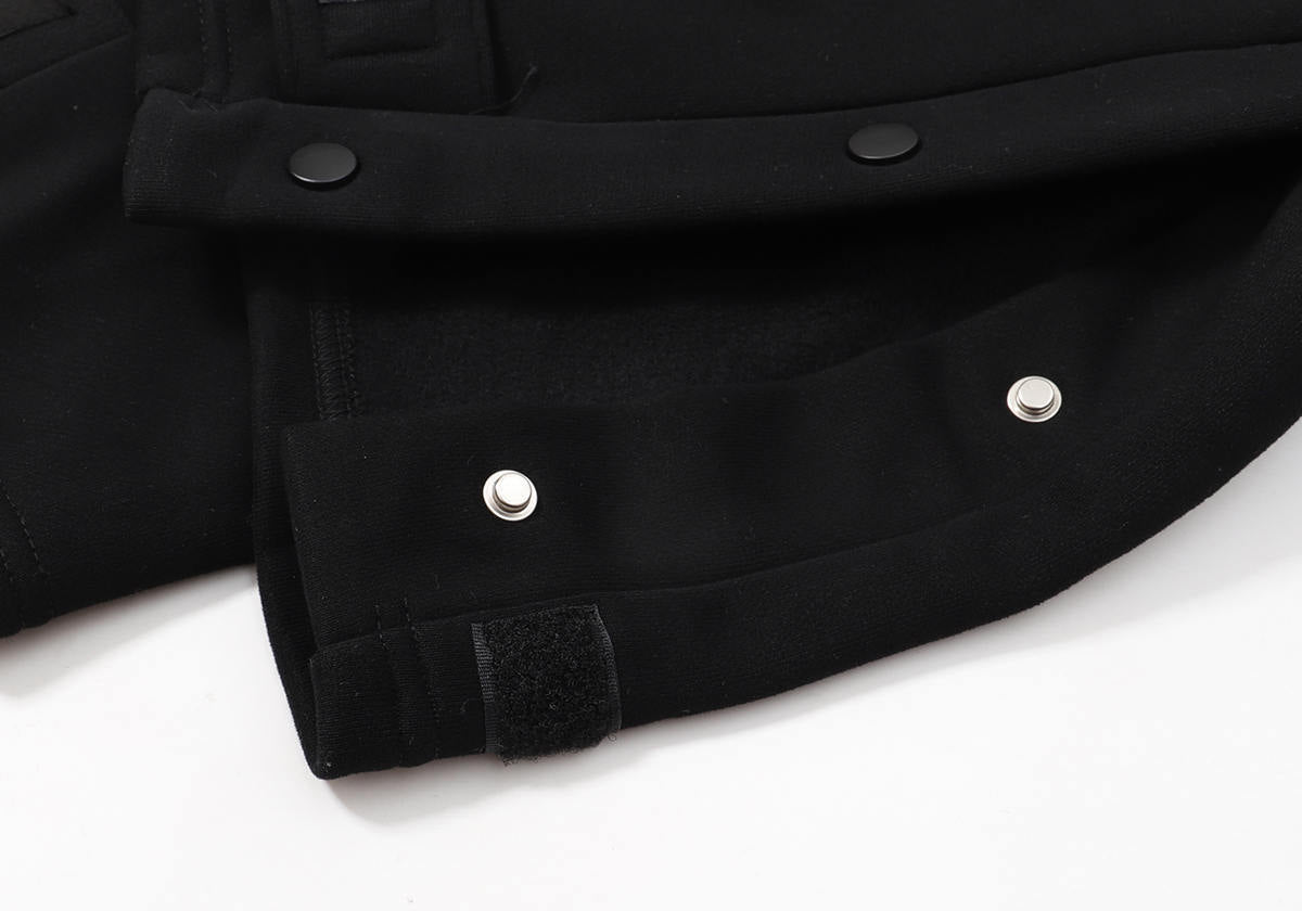 Fog Three-Party Collaboration Double Hoodie Sweatshirt 400g Heavyweight Fleece Cotton Loose Jacket for Men