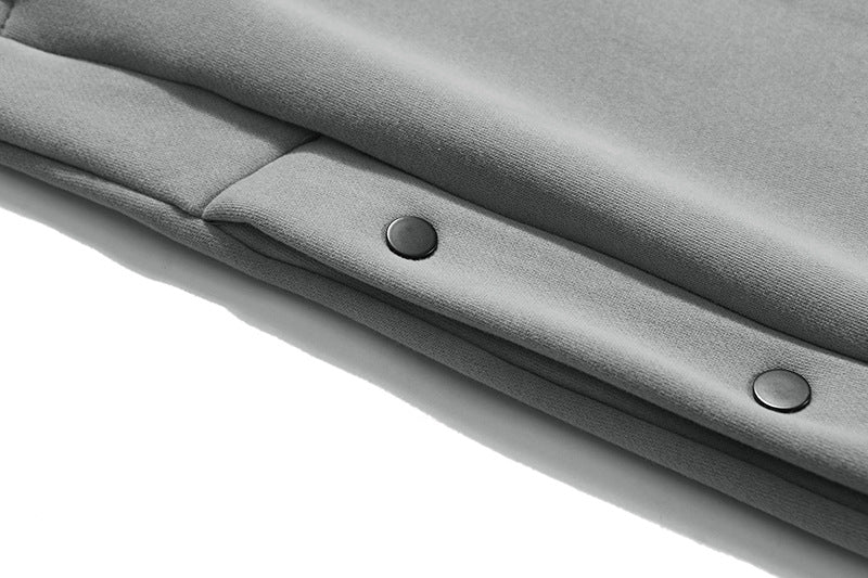 Fog Three-Party Collaboration Double Hoodie Sweatshirt 400g Heavyweight Fleece Cotton Loose Jacket for Men