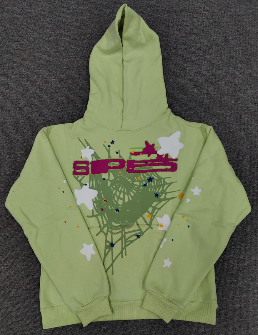 Heavyweight High-Quality Original Sp5der Hoodie 450G Unisex [Fleece Lined]