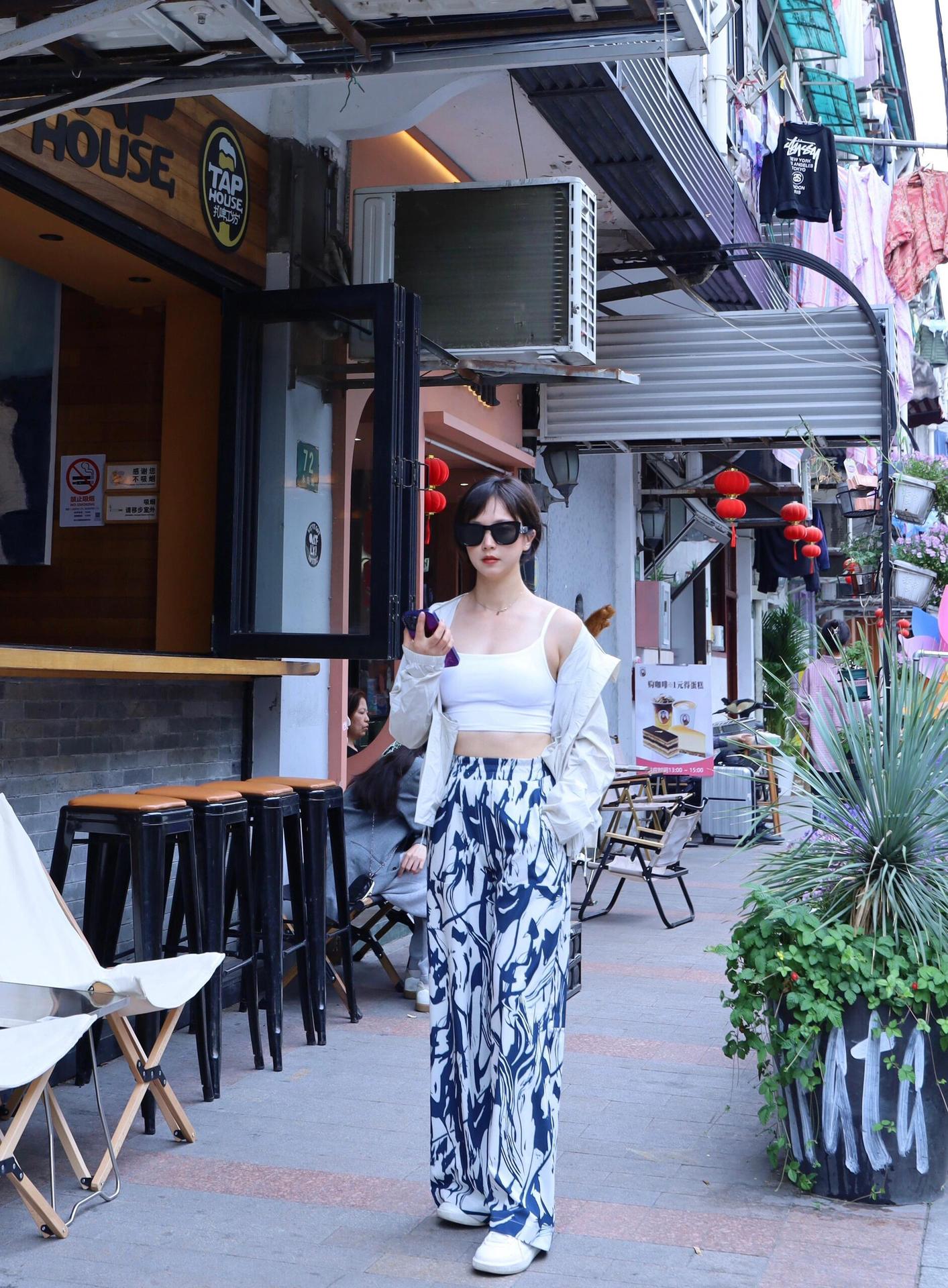 Lulu Style Swift Wide-Leg Pants for Women Summer Thin Loose Sports Straight Pants Breathable Draped Casual Pants