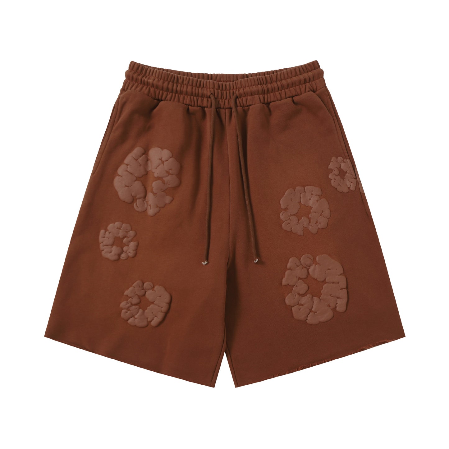 Kapok Foam Hoodie Unisex High Street Washed Terry Heavyweight Sweatshirt Set