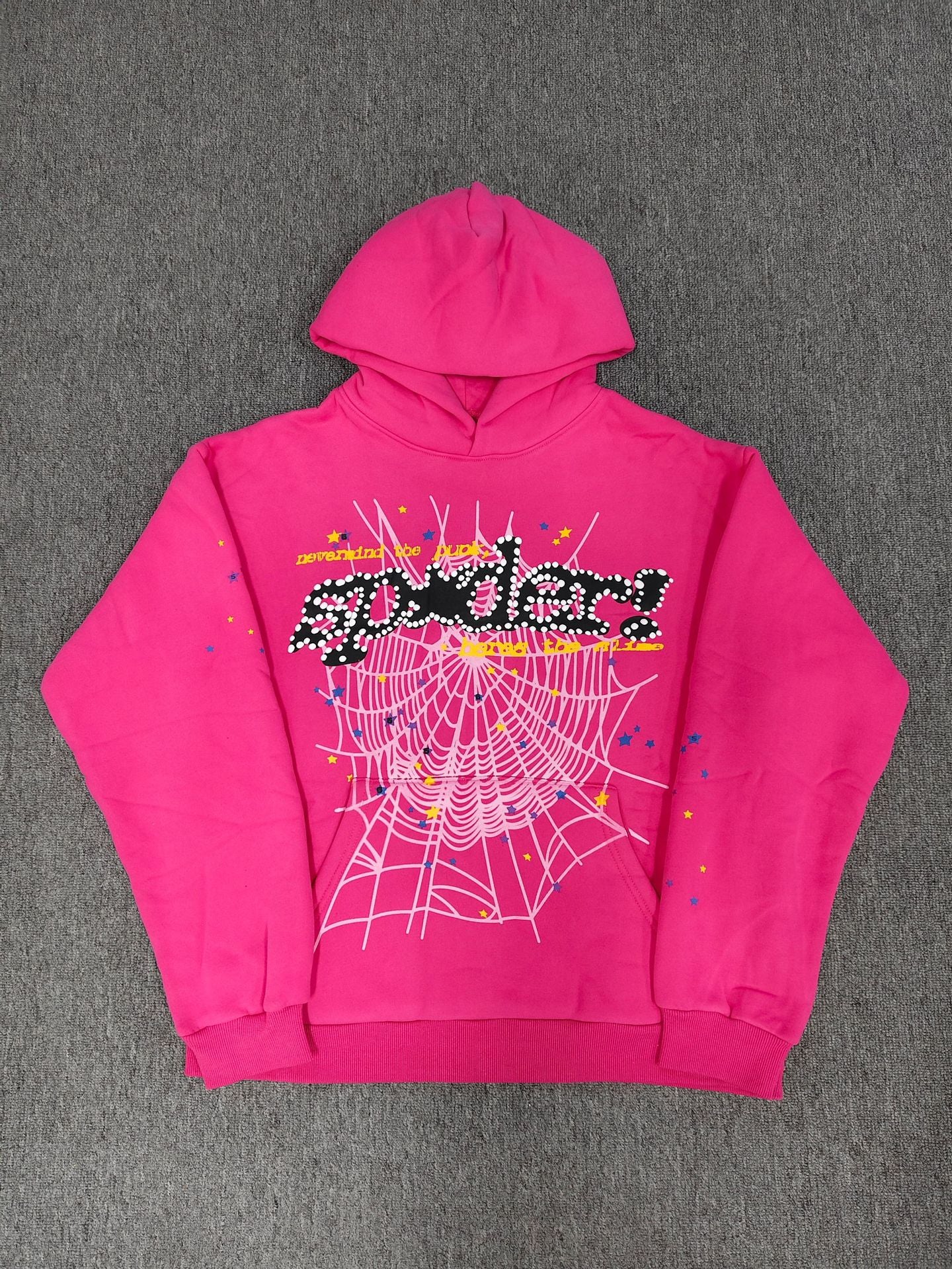 Heavyweight High-Quality Original Sp5der Hoodie 450G Unisex [Fleece Lined]