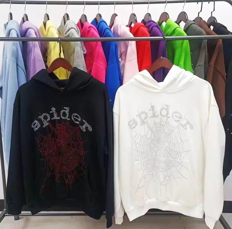 Heavyweight High-Quality Original Sp5der Hoodie 450G Unisex [Fleece Lined]