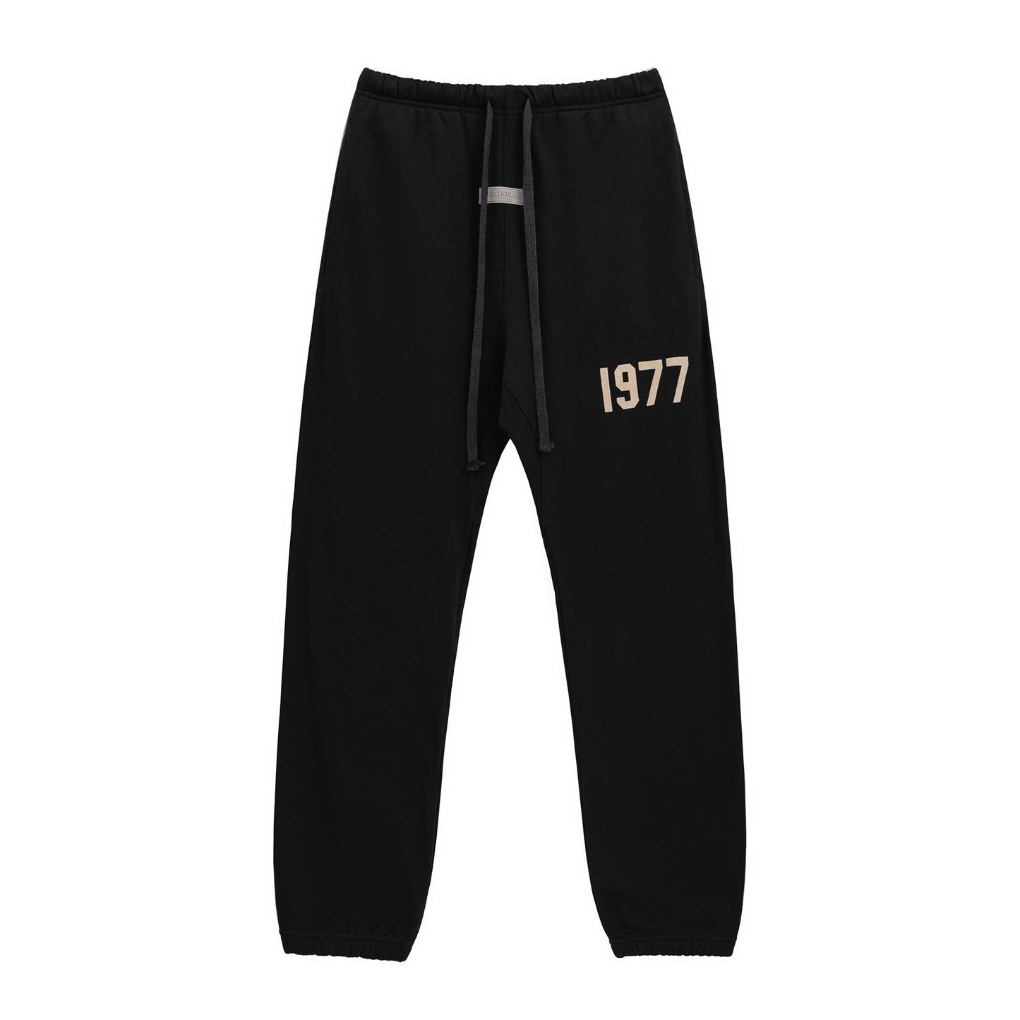 2025 New FFOG 1977 Flocked Print Digital High Street European and American Style Sweatshirt Loose Casual Pants Unisex Set