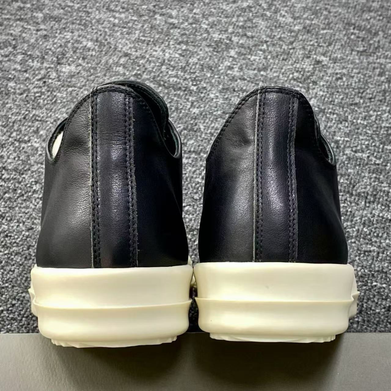 GMAbcd RICK Original Main Line New Leather Surface OWENS High Street Low-top Niche Shoes