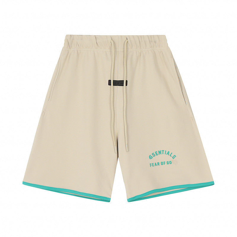 FOG New Men's Shorts Plus Size Loose Fit European and American Trendy Brand Summer Five-Point Shorts Wholesale Dropshipping