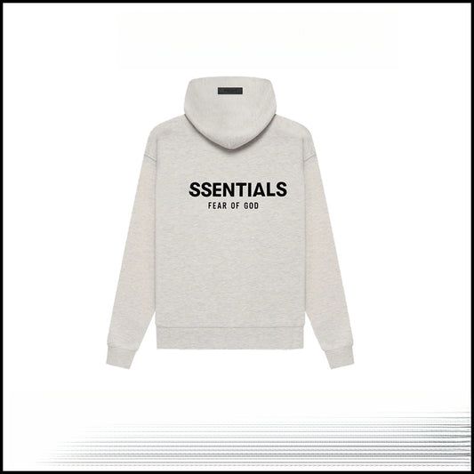 FFOG Double Line ESSEN-TIALS Season 8 Double Line High Street Trendy Brand Hoodie with Back Print