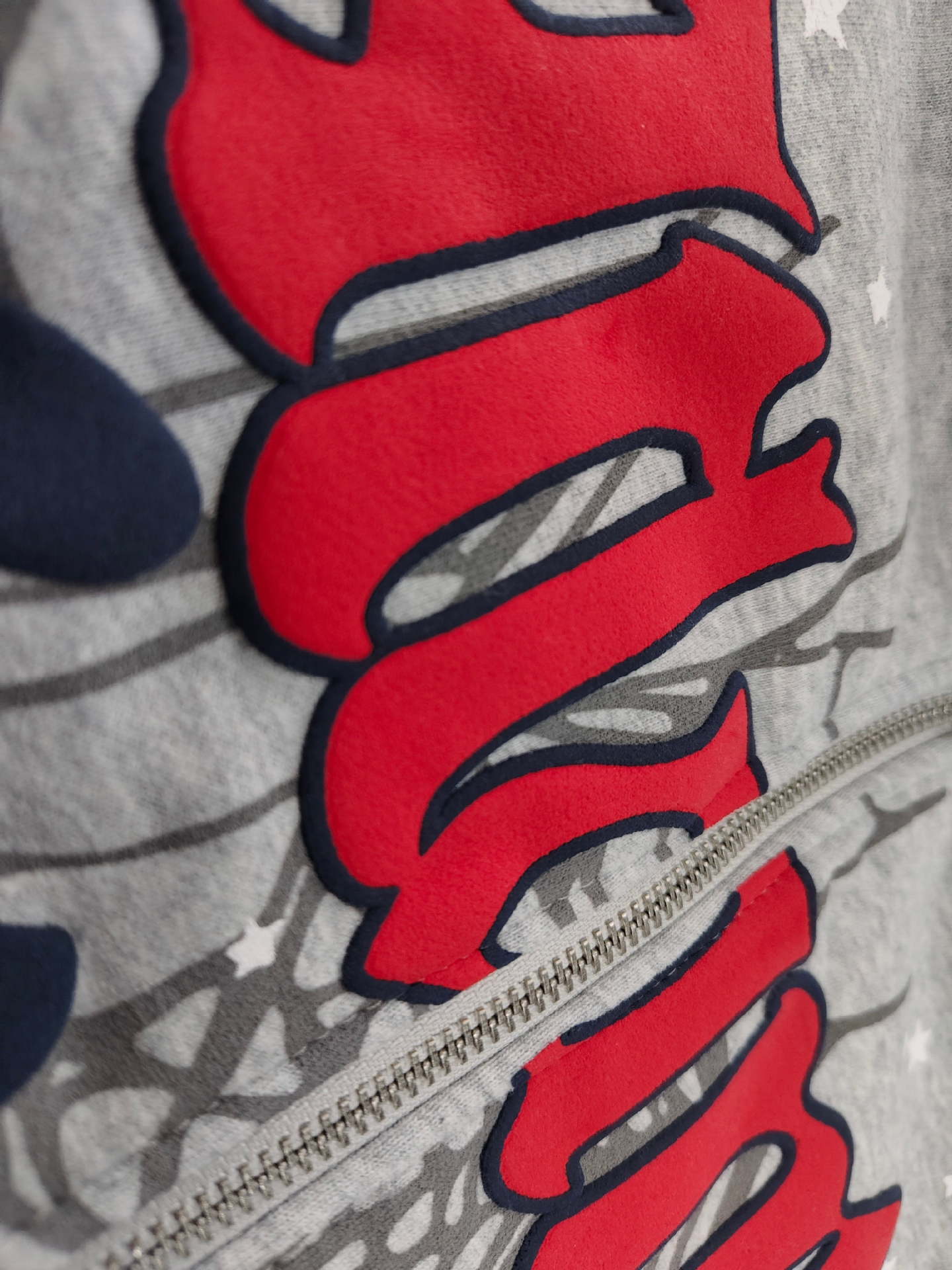 GMSp5der sweatshirt Spider Web Star Print loose Hoodie Zipper Coat Men[High Quality]