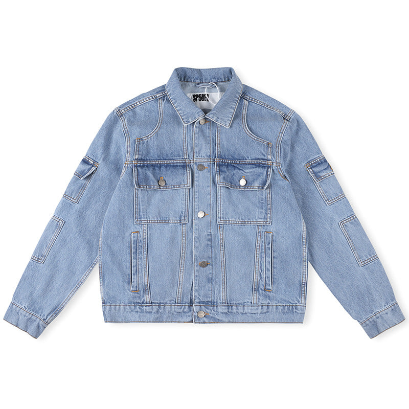 GMabcd-Sp5-der worldwide 555555 Casual Denim Suit