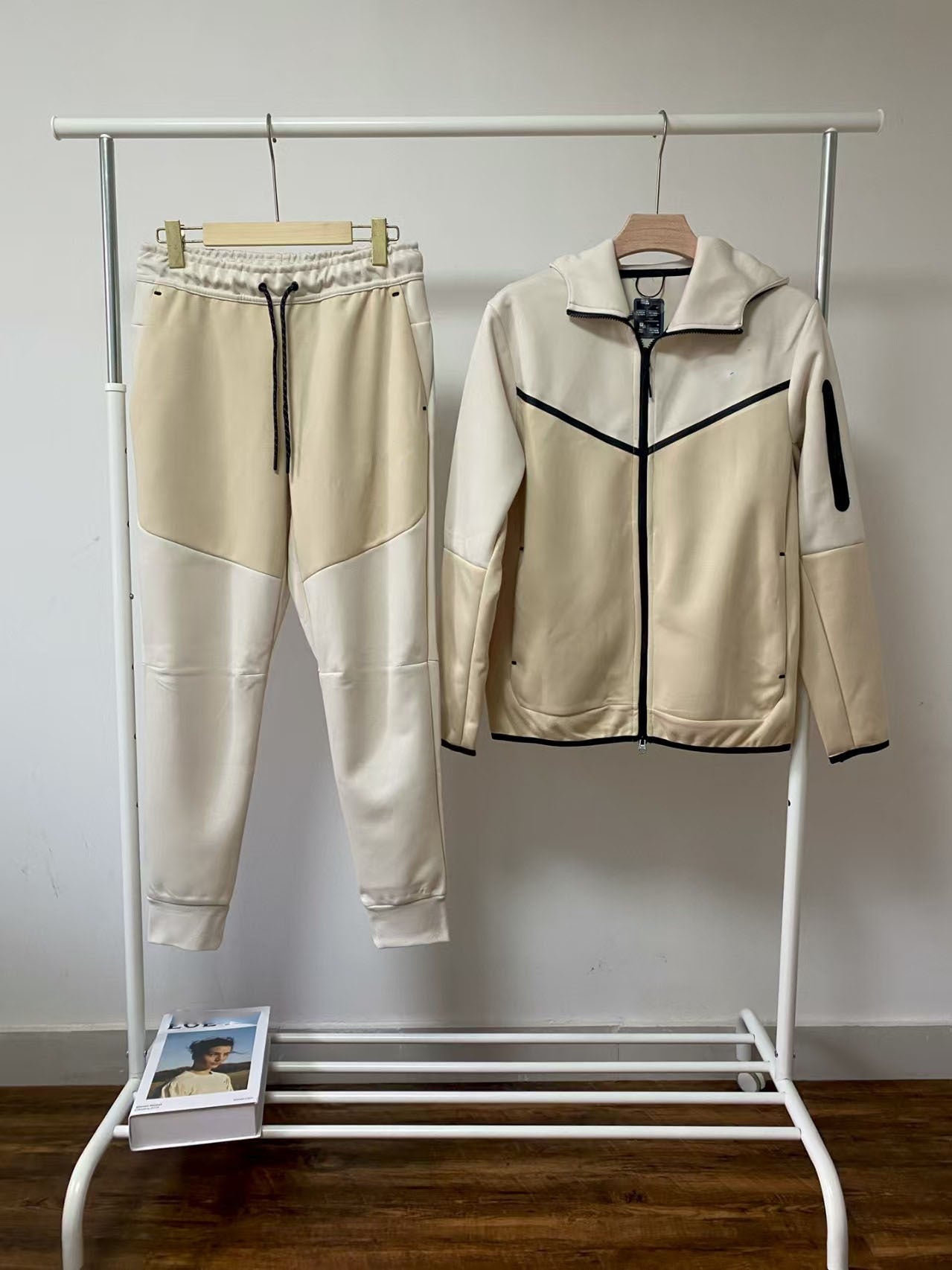 GMabcd-NK 2025 Casual Sports Hooded Men's Side Zipper Suit Jacket Versatile Slim Fit Casual