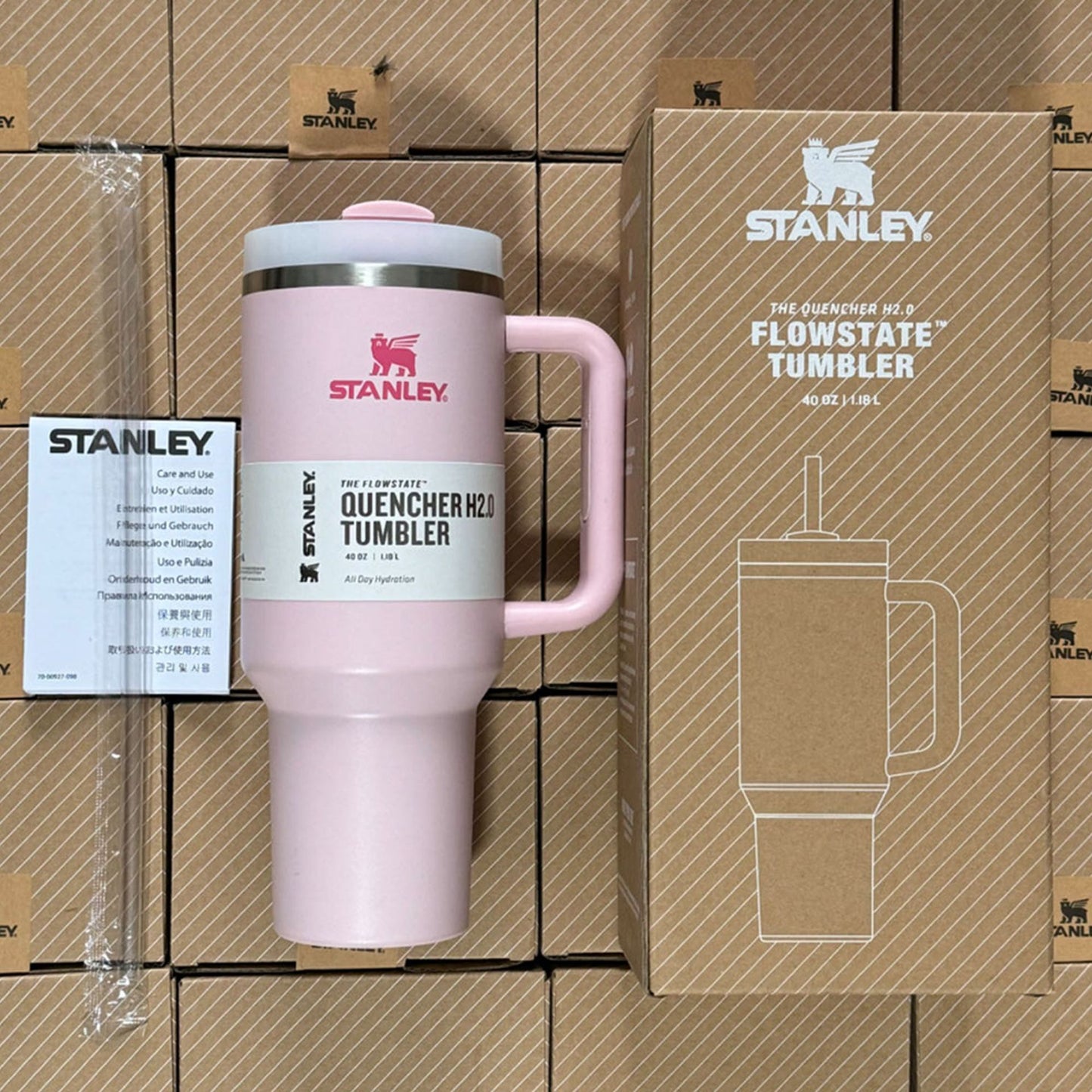 Gmstanley Cup 2 Generation 40Oz Stainless Steel in-Car Thermos