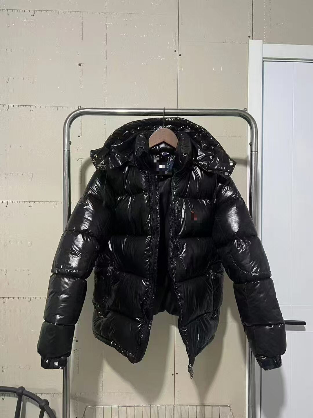 RL Thickened Hooded Windproof Cold-Proof Warm Pony Unisex Cotton Jacket