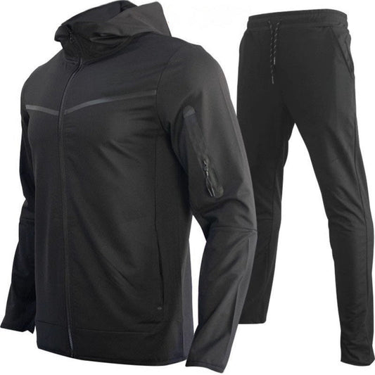 Spring and Autumn Hooded Suits Men's and Women's NK Sports Leisure Suit Sports Fashionable Jacket Trousers Fashion Brand Clothes