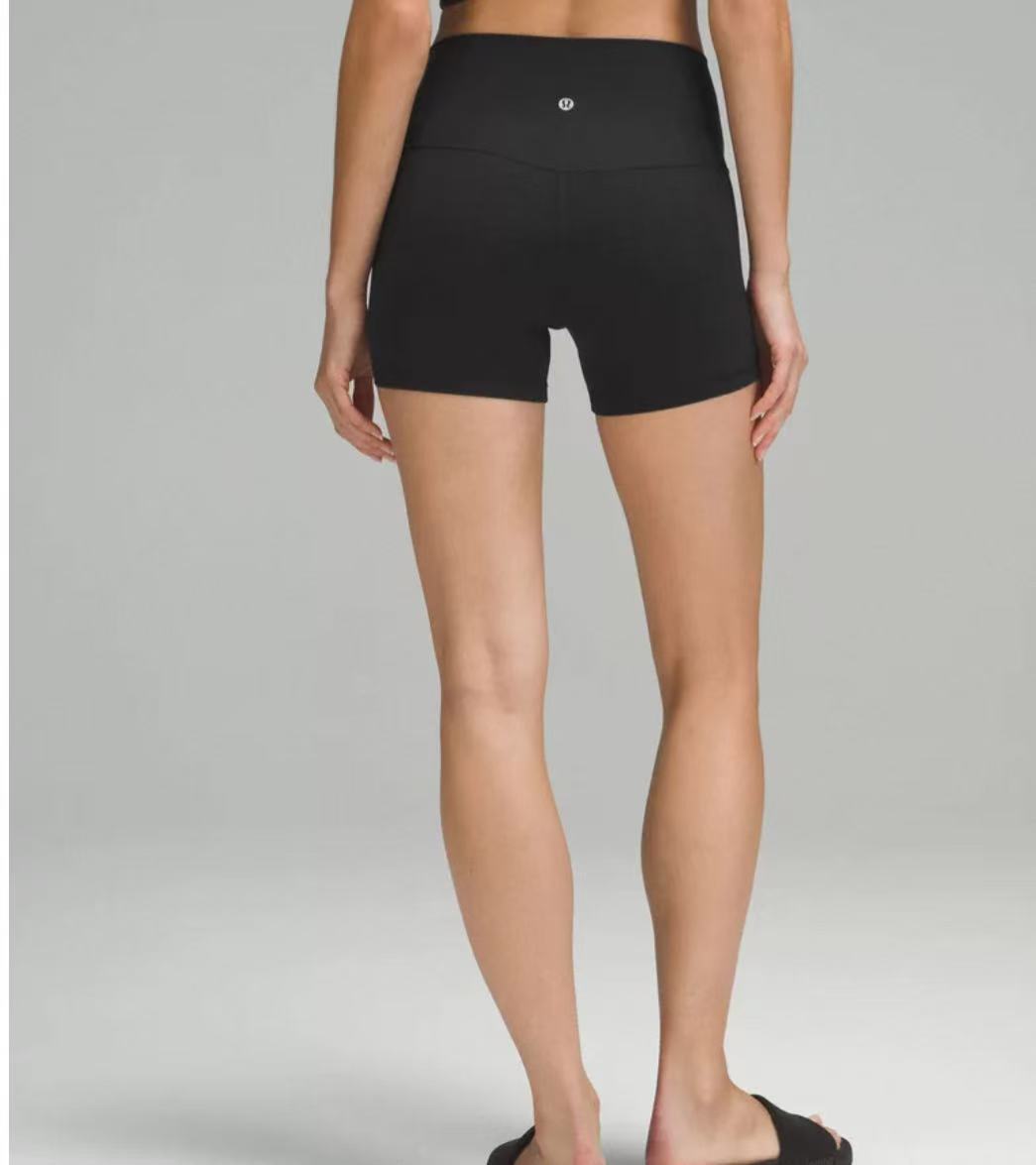 Women's Yoga Shorts Sports High Waist Tight Peach Bum Lift Shorts Cycling Fitness Pants Lulu Same Style Shorts