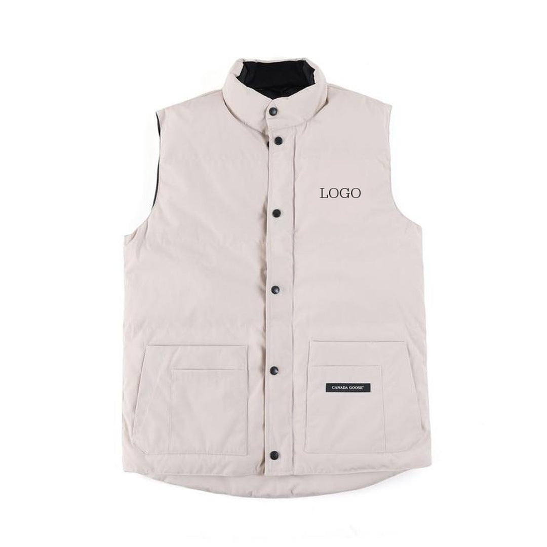 19 Style Big Goose ReStyle Crew Warm Cotton Vest Down Classic Vest for Men and Women Couples