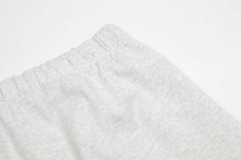 FAg Double Line Small Icon Letter Flocking Drawstring High Street Shorts Casual Pants Men