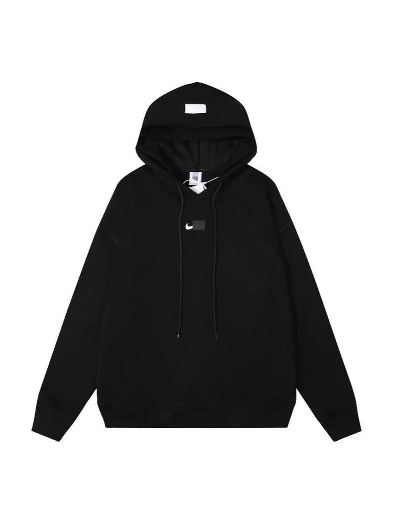 Fog Three-Party Collaboration Double Hoodie Sweatshirt 400g Heavyweight Fleece Cotton Loose Jacket for Men