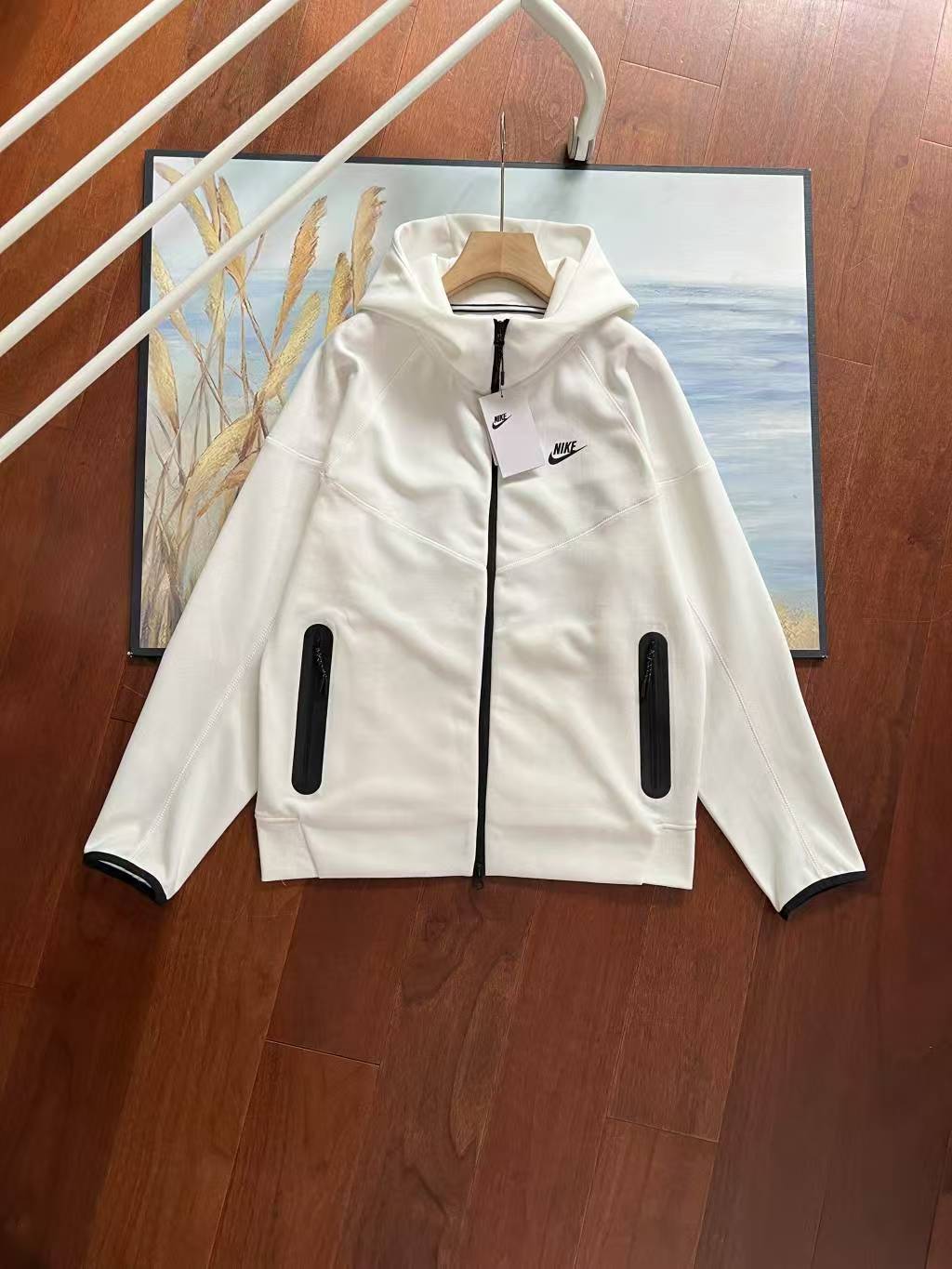 GMabcd-NK 2025 Casual Sports Hooded Men's Side Zipper Suit Jacket Versatile Slim Fit Casual